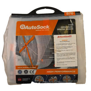 AutoSock Snow Socks Winter Traction Device Size 870 Alt Tire Wheel Chains Truck